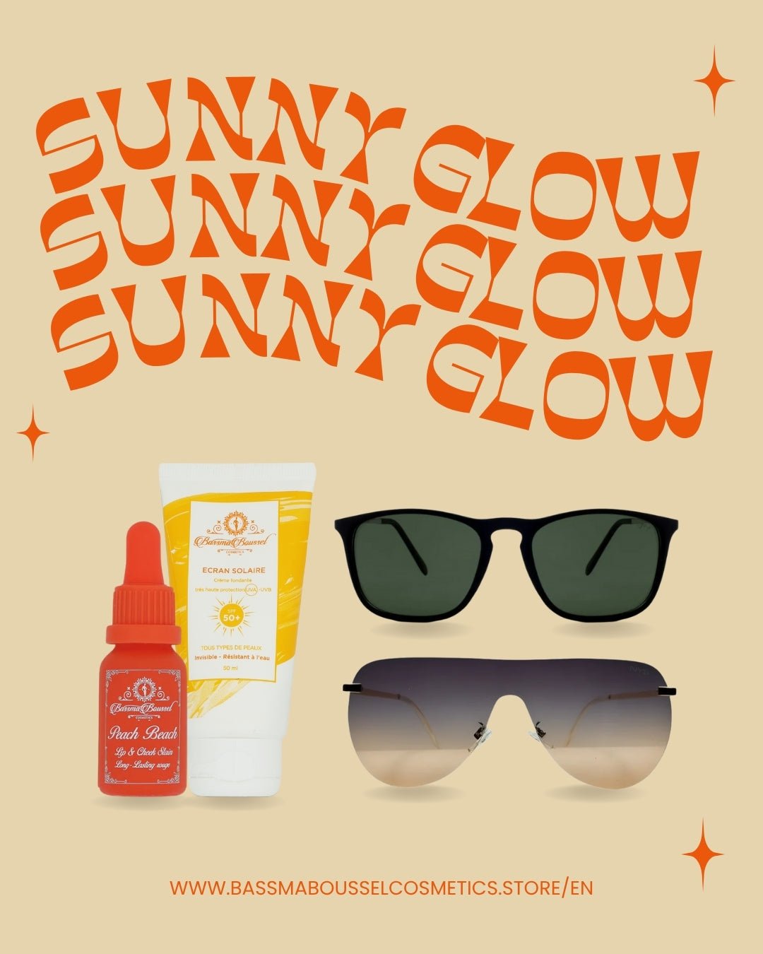 Look & Glow all summer long - bassmabousselcosmetics