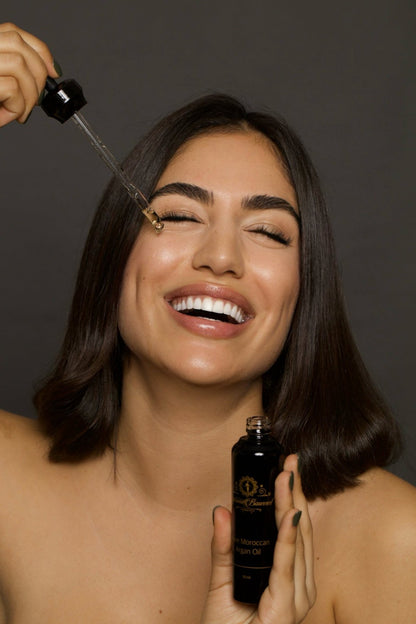 Pure Moroccan Argan Oil - bassmabousselcosmetics